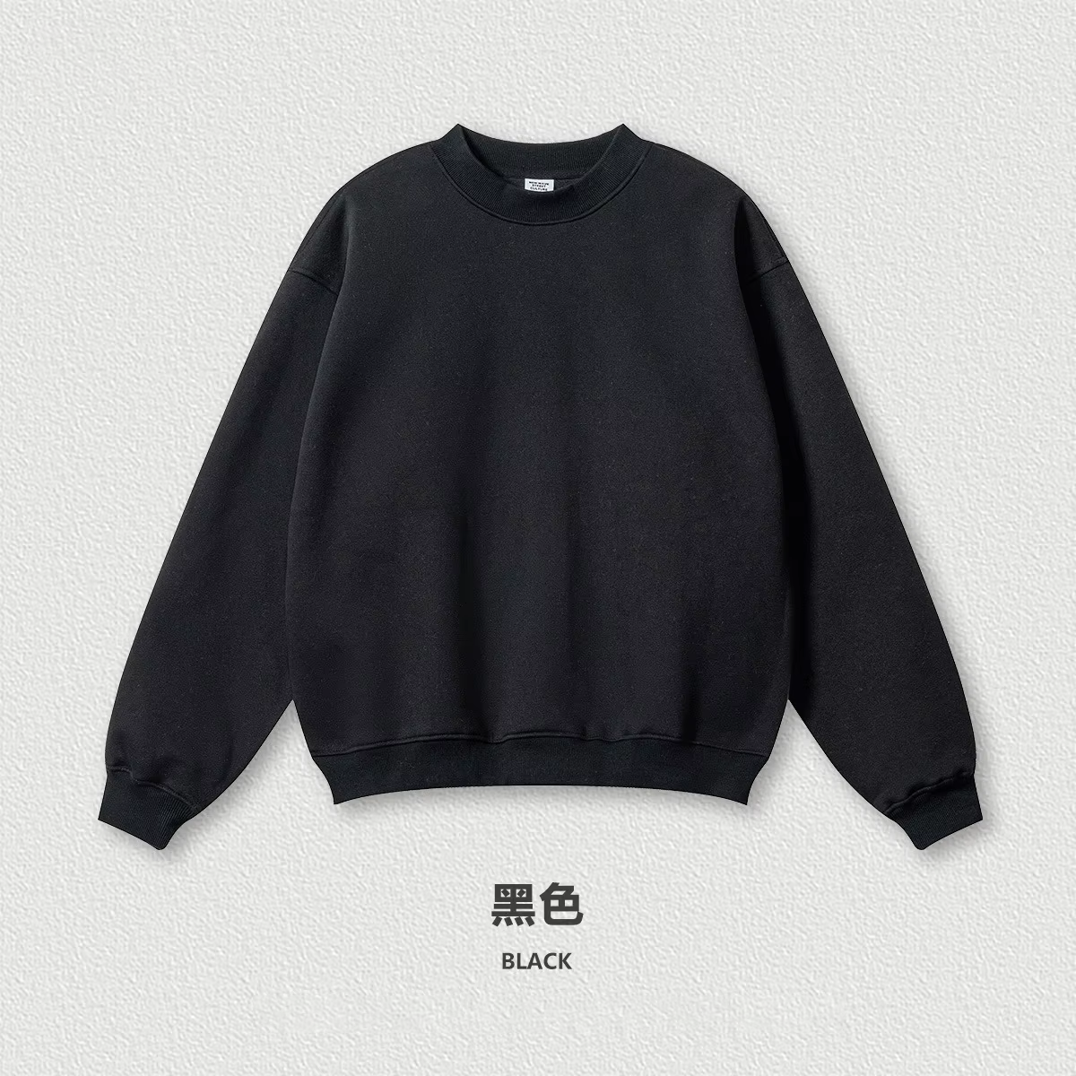 Black-round neck (velvet)