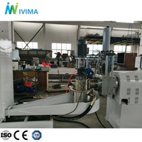 Línea de Peletización Aglomeradora Totalmente Automática de Alto Rendimiento para Reciclaje de Películas de PP/HDPE/LDPE/PA de Gran Volumen con Motor y Rodamientos