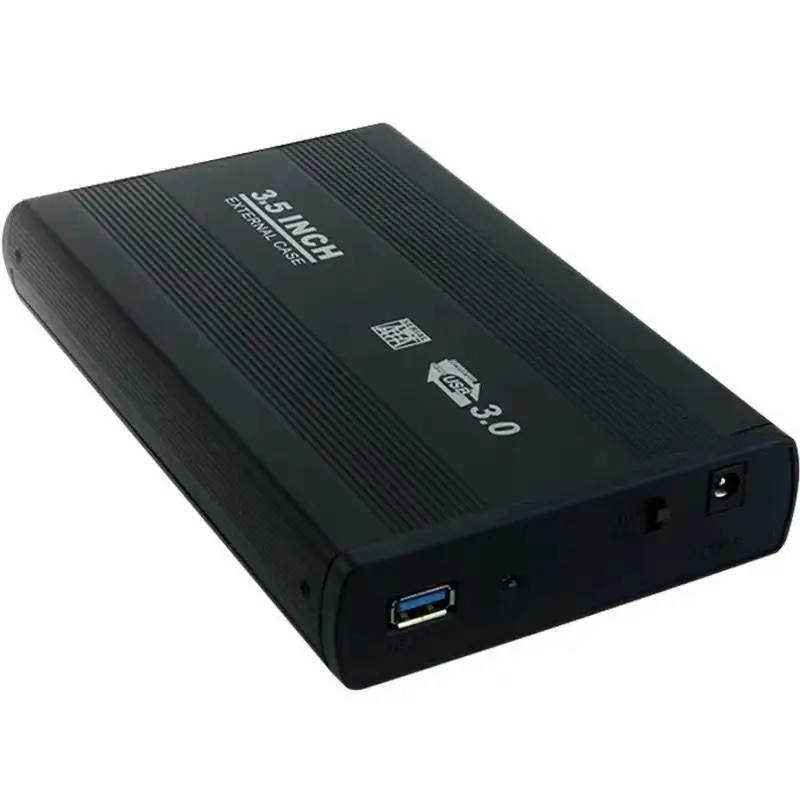 3.5 inch USB3.0 to SATA port SSD HDD hard drive chassis USB 3.0 HDD chassis external European standard power supply