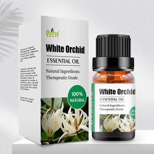 น้ำมันหอมระเหยสกัดจากพืชธรรมชาติบริสุทธิ์ 100% น้ำมันกล้วยไม้ขาว สำหรับเครื่องเพิ่มความชื้นในอากาศและการนวด - Product Image 4