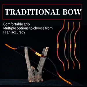 ธนูแบบดั้งเดิม SPG รุ่น Recurve Longbow สำหรับยิงธนู พร้อมลูกศรขนไก่งวง สำหรับยิงกลางแจ้ง ทำด้วยมืออย่างประณีต - Product Image 2