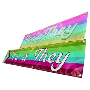 Spanduk & Bendera Promosi Luar Ruangan PVC Vinyl Custom, Tahan Lama, Cetak UV untuk Acara & Pemasaran - Product Image 5