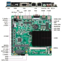 Intel J1900 Mini ITX Pos Motherboard 2 * LANs DDR3 8G 17*17Cm Esonic J1900IA1 Mainboard untuk Terminal Pos