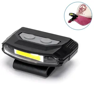 Torcia frontale ricaricabile con sensore, luce LED, design ergonomico, resistente all'acqua; ideale per escursionismo, campeggio e - Product Image 1