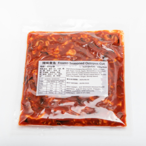 Polpo piccante stagionato in scatola tagliato pronto per la vendita - Product Image 1