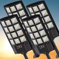 Lampadaire Solaire LED Tout-en-un Bestseller IP65, Angle de Faisceau 180°, Certifié RoHS pour Éclairage Extérieur Maison Jardin Cour