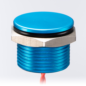12mm 16mm 22mm IP68 Waterproof 316 Stainless Steel Momentary Type 1NO 1NC For Outdoor Equipment Piezo Switch - Product Image 4