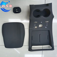 Gris 3 pièces Cache de panneau central en silicone souple pour pommeau de vitesse BYD QIN PLUS 2025, Accessoires intérieurs de voiture en caoutchouc