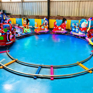 รถไฟฟ้าขนาดเล็กสำหรับเด็ก แบบเคลื่อนที่ได้ ปรับแต่งได้ ใช้ในสวนสนุก หรือสนามเด็กเล่น - Product Image 1