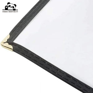 चांदी और सोने के कोने रक्षक 4-पृष्ठ <span class=keywords><strong>8</strong></span>-दृश्य ए 4 आकार के रेस्तरां मेनू कवर - Product Image 4