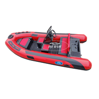 Bateau de pêche hydraulique, mini bateau rigide en aluminium, 360, 13 pieds