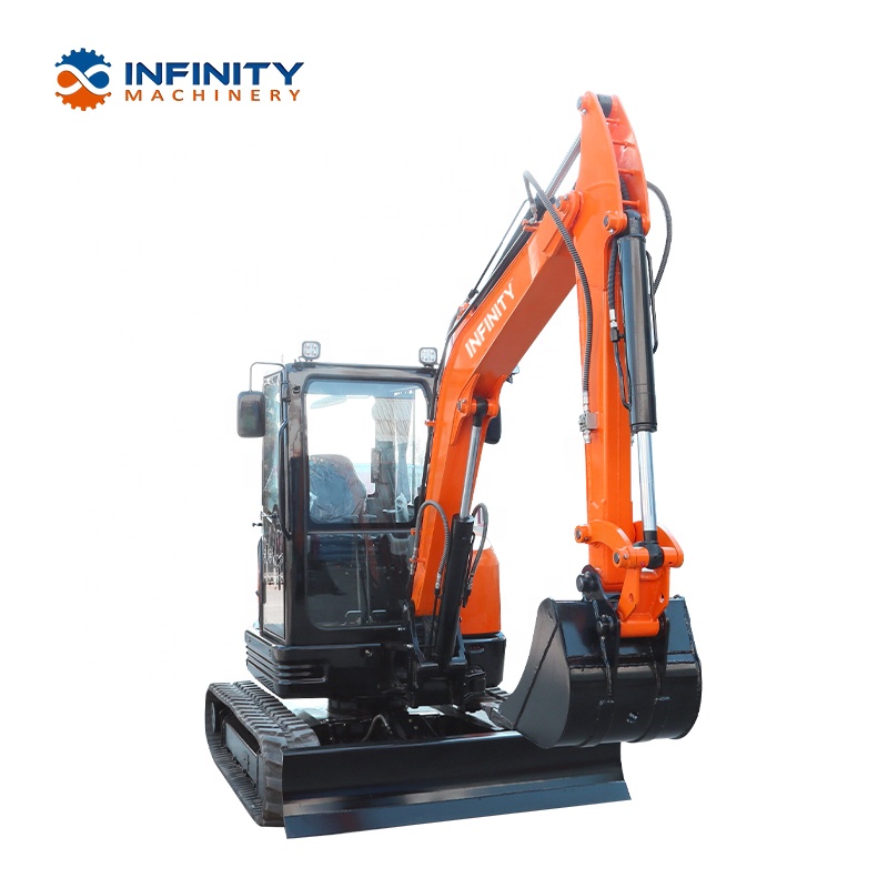 Towable Backhoe Loader Excavator for Sale 4000kg Mini Excavator Mini Bagger Mini Digger