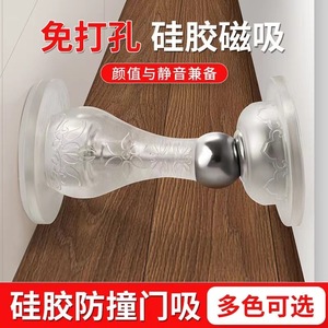 Cierre magnético de silicona para puerta, diseño extendido para puertas de madera, silencioso, resistente a impactos, para uso doméstico - Product Image 5
