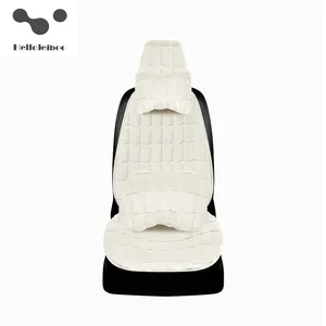 Новый товар, Роскошные теплые Универсальные Короткие Плюшевые Чехлы для спинки автомобильных сидений