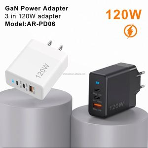 Cargador Rápido USB C de 120W con QC3.0, Cabezal de Carga Rápida Múltiple para iPhone 17 16 15 Samsung Galaxy S25 - Product Image 4