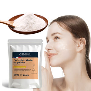Poudre de collagène marin de qualité supérieure 8 en 1 formule rajeunissante soutien de la peau et des articulations pour adultes complément alimentaire <span class=keywords><strong>Keto</strong></span> Friendly - Product Image 2