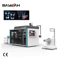 Machine de thermoformage automatique pour la fabrication de gobelets en plastique jetables PP PET PS, directement de l'usine
