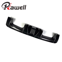Diffuseur arrière en fibre de carbone sèche de style OEM G83 avec lampe LED pour BMW G80 M3 G82 M4 G83 M4 2021+