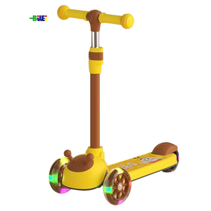 Nouveau modèle de trottinette pliable pour enfants, trottinette à 3 roues, jouet à pousser, trottinette pour bébé, pédale réglable pour enfants, pour une utilisation en extérieur - Product Image 3