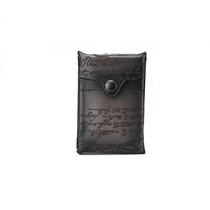 ZENOS Étui à cigarettes portable en cuir véritable vintage luxueux pour homme, fait main, cadeau pour la fête des pères, cadeau d'affaires haut de gamme personnalisé - Product Image 4