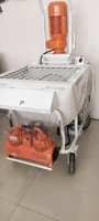 Machine de pulvérisation de plâtre automatique sans fil, résistante à la corrosion, modèle M9, pour une utilisation continue en usine à grande échelle