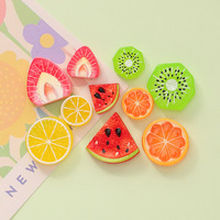 Realistiche fruitschijfjes DIY siliconen mallen voor hars sieraden, slime charms en schoenclips