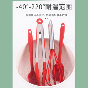 Silicone Oil Brush Set 4 Pieces Kitchen Tools For Baking Grilling Cooking With Hanging Hole Design - Product Image 5