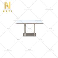 Meubles de restaurant rétro américains des années 1950 personnalisables, ensemble de table et de chaises pour hôtels, écoles, centres commerciaux