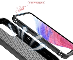 Venta al por mayor Armor Case con Push Window Phone Case para <span class=keywords><strong>Samsung</strong></span> A55 A35 - Product Image 4