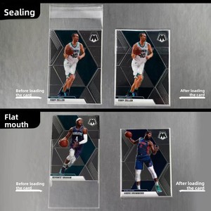 Protège-cartes <span class=keywords><strong>NBA</strong></span> 35pt; Protège-cartes Panini Basketball Football 55pt; Protège-cartes 130pt Haute Transparence - Product Image 3