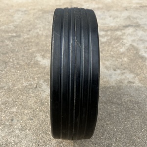 Roue de remplacement pour chariot à roulettes, <span class=keywords><strong>pneu</strong></span> en caoutchouc massif 200 mm et 250 mm, roue et <span class=keywords><strong>pneu</strong></span> en caoutchouc massif de 10 pouces - Product Image 3