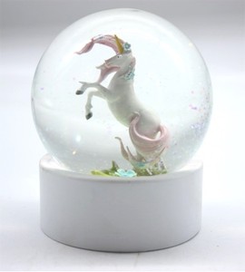Resina personalizzata 65/80/100mm Snowball Craft souvenir Snow Globe per natale o decorazioni per la casa - Product Image 5