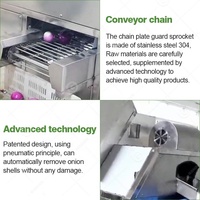 Équipement de chaîne de processus de peau coupée de racine ligne automatique Yb-3 éplucheur vert trancheuse automatique de machine d'épluchage d'oignon