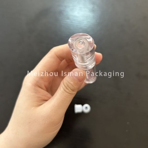 หลอดลิปกลอสทรงรี ISMAN ขนาด 5 มล. แบบใส  บรรจุภัณฑ์เปล่าสำหรับลิปสติกเนื้อลิควิด  ผนังหนา  บรรจุภัณฑ์เครื่องสำอาง  รับทำโลโก้ตามสั่ง - Product Image 2