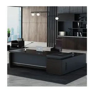 Modern Design Office Furniture Executive Director Office Table Wooden Office Secretary Desk Table