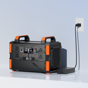 เครื่องกำเนิดไฟฟ้าพกพา 1000W 1000Wh พร้อมตัวควบคุม MPPT แบตเตอรี่สำหรับชาร์จพลังงานแสงอาทิตย์และรถยนต์ ใช้สำหรับตั้งแคมป์และใช้ในบ้าน รุ่น F132 1000 วัตต์ - Product Image 1
