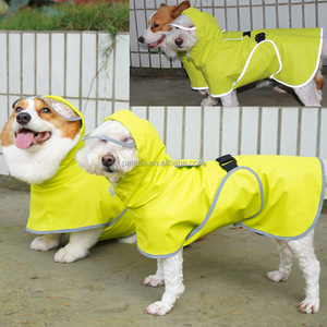 Manteau de pluie réfléchissant tout-en-un pour <span class=keywords><strong>chien</strong></span>, vêtements de pluie pour Corgi Teddy, nouvelle personnalisation pour l'extérieur - Product Image 1