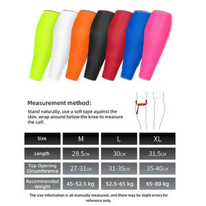 Manchons de compression pour mollets et tibias, pour la sécurité sportive en extérieur, le football et la course à pied, et comme bas de protection contre les périostites tibiales - Product Image 4