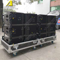 Actpro Audio KR208 Speaker Ganda 8 Inci, Array Speaker Kotak DJ Langsung, Suara Dj Syem, Peralatan Suara/Amplifier/Sistem Suara Speaker