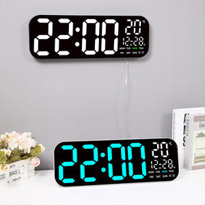 Sveglia Digitale da Tavolo Orologio da Parete con Display Temperatura Settimana Calendario Sveglia Digitale da Scrivania con Timer - Product Image 2