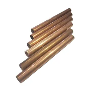 Refrigeración de tubo de cobre de 1/2 de 3/8 pulgadas de diámetro de tubo de cobre para aire acondicionado