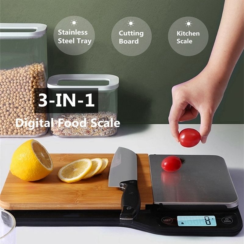 Bilancia Cucina Digitale 10kg/1g - Acciaio Inox, Funzione Tare, Per Alimenti E Liquidi - Foto 6