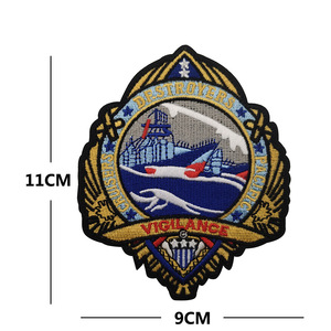 Bestseller <span class=keywords><strong>Top</strong></span> Gun serie ricamato per Velcro Patch decorazione personalizzata per abbigliamento Outdoor e zaini realizzati in feltro resistente - Product Image 4