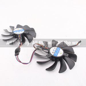 Original XFX 24V 48V DC12V 0.45A EC AC 95MM RX580/590/Vega 56/64 Black Wolf Carte Graphique Dissipation Thermique CF1010U12S CoolingFan - Product Image 2