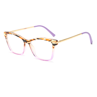 VisualMate Factory Custom cat Eye TR90 Metal Eyewear Oversize Optical Frame Eyeglasses Frames for All Face