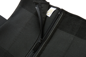 <span class=keywords><strong>Ceinture</strong></span> de maintien abdominale respirante en nylon écologique pour femme, avec fermeture éclair et contrôle ferme du ventre - Product Image 2