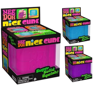 Schylling Needoh Nice Cube Juguetes Sensoriales de Descompresión Cuadrados con Sonido para Aliviar el Estrés - Product Image 1