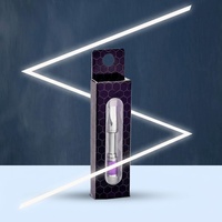 Dispositif de chauffage céramique jetable rechargeable à double saveur 1g 2g, boîte d'emballage matériel, marché canadien, livraison rapide