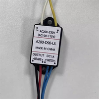 A200-D90-UL Penyearah Setengah Gelombang AC200~230V AC100~115V DC1A Modul Rem Motor