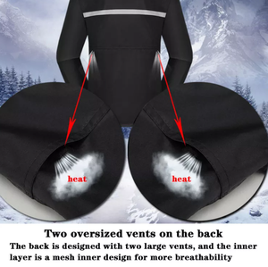 Manteau de pluie à capuche imperméable XL pour homme, veste de sécurité réfléchissante, coupe-vent, imperméable, pantalon de moto avec poches - Product Image 6